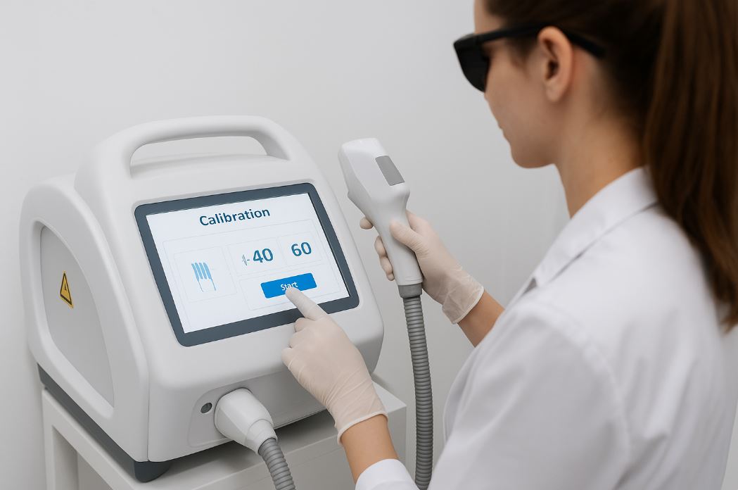 کالیبراسیون دستگاه لیزر